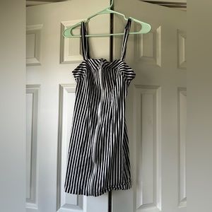 Emory park striped mini dress